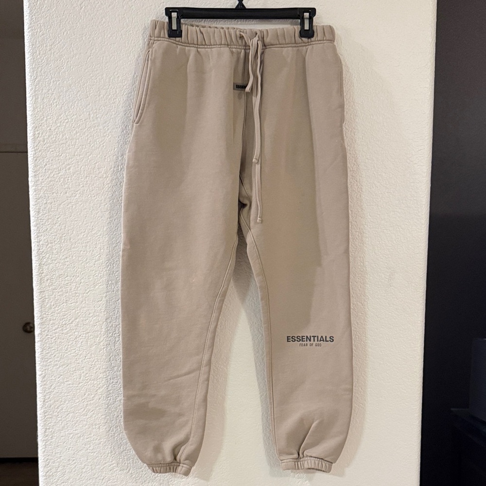 Essentials Men’s Taupe Sweatpants by Fear of God